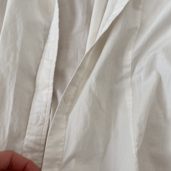 Ralph Lauren White Cotton Button Up - Picture 6 of 9